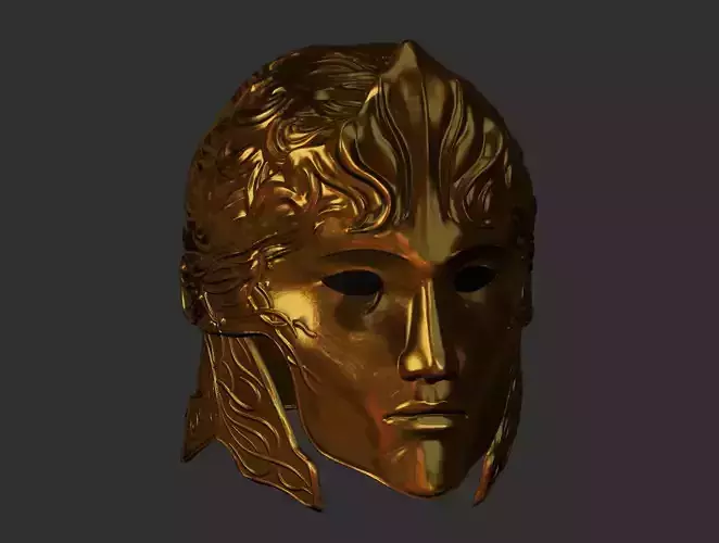 Elden ring D hunter of the dead helmet 3D print model