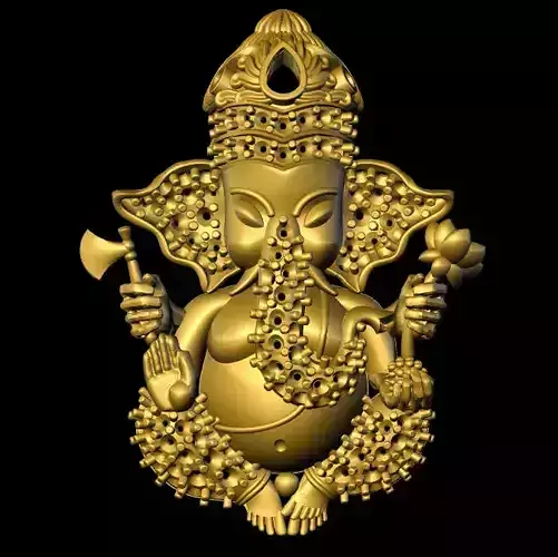 ganesh lord ganesha in gold