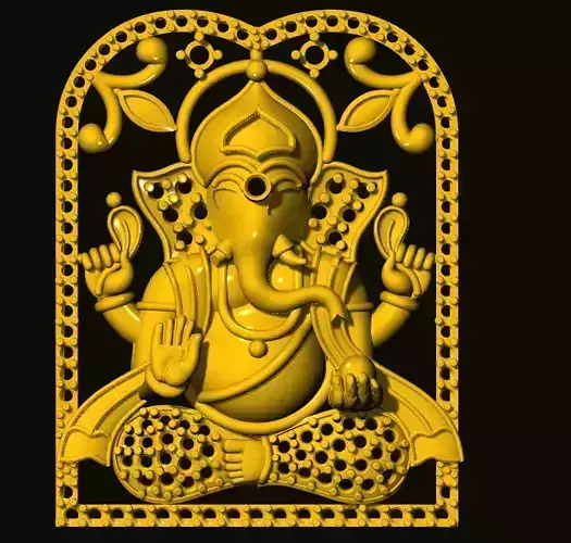 ganesh lord ganesha in gold