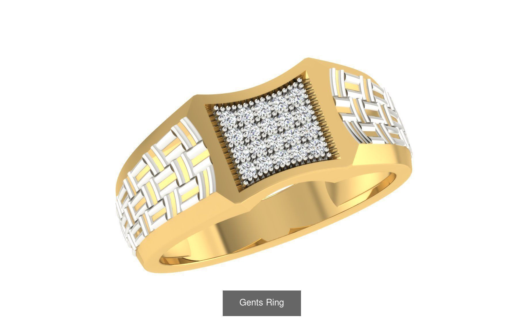 107 Gents Ring 3D Model Collection_87