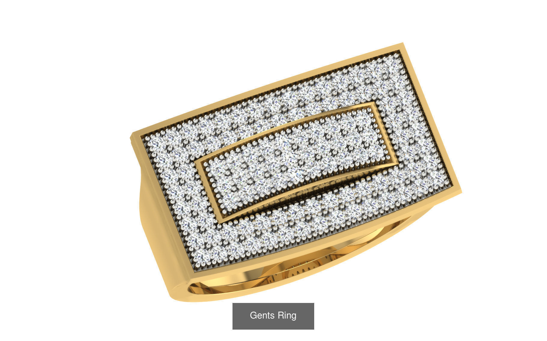 107 Gents Ring 3D Model Collection_109