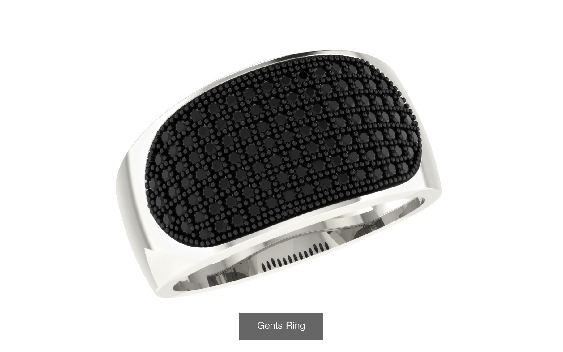 107 Gents Ring 3D Model Collection_97