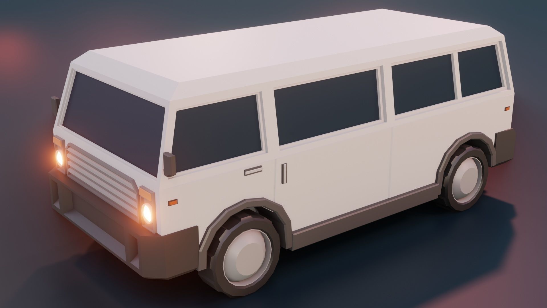 low poly cars vol 09 lowpoly Low-poly 3D model_23