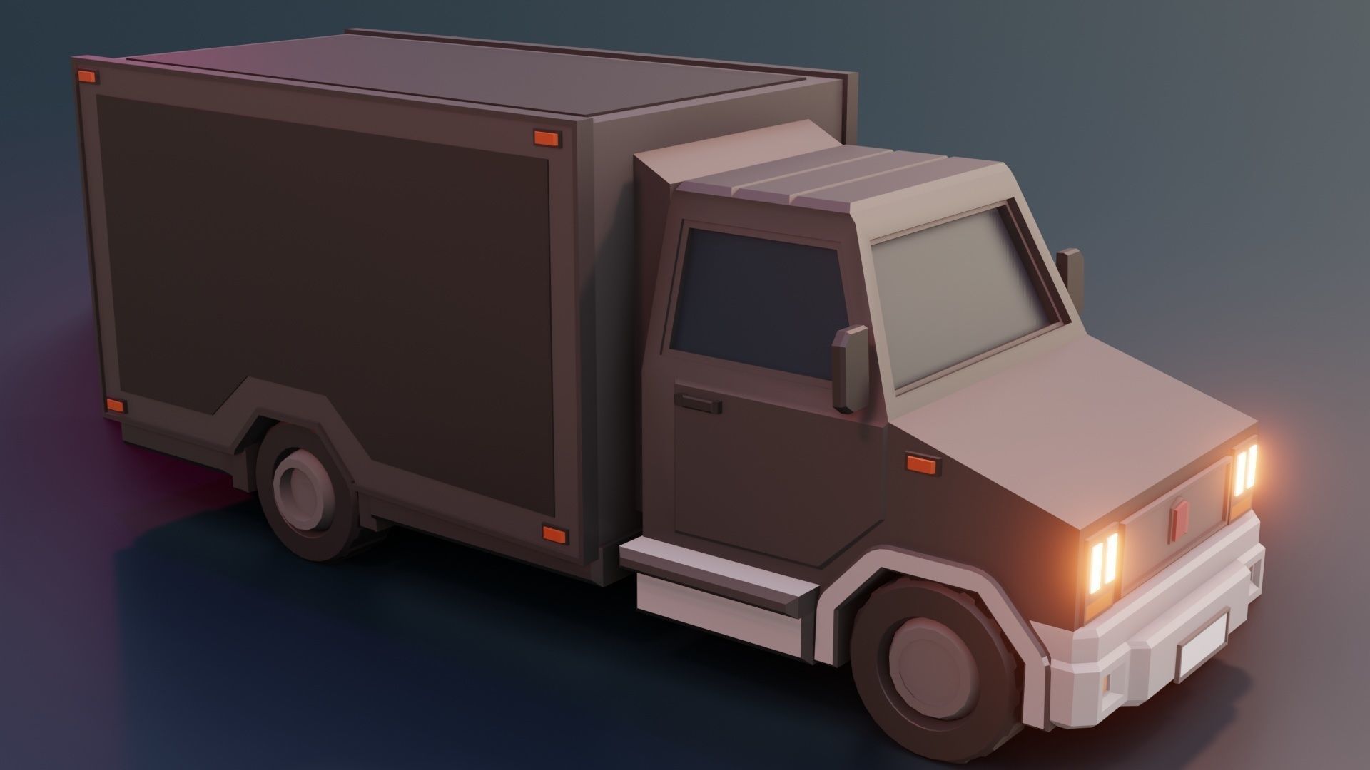 low poly cars vol 09 lowpoly Low-poly 3D model_32