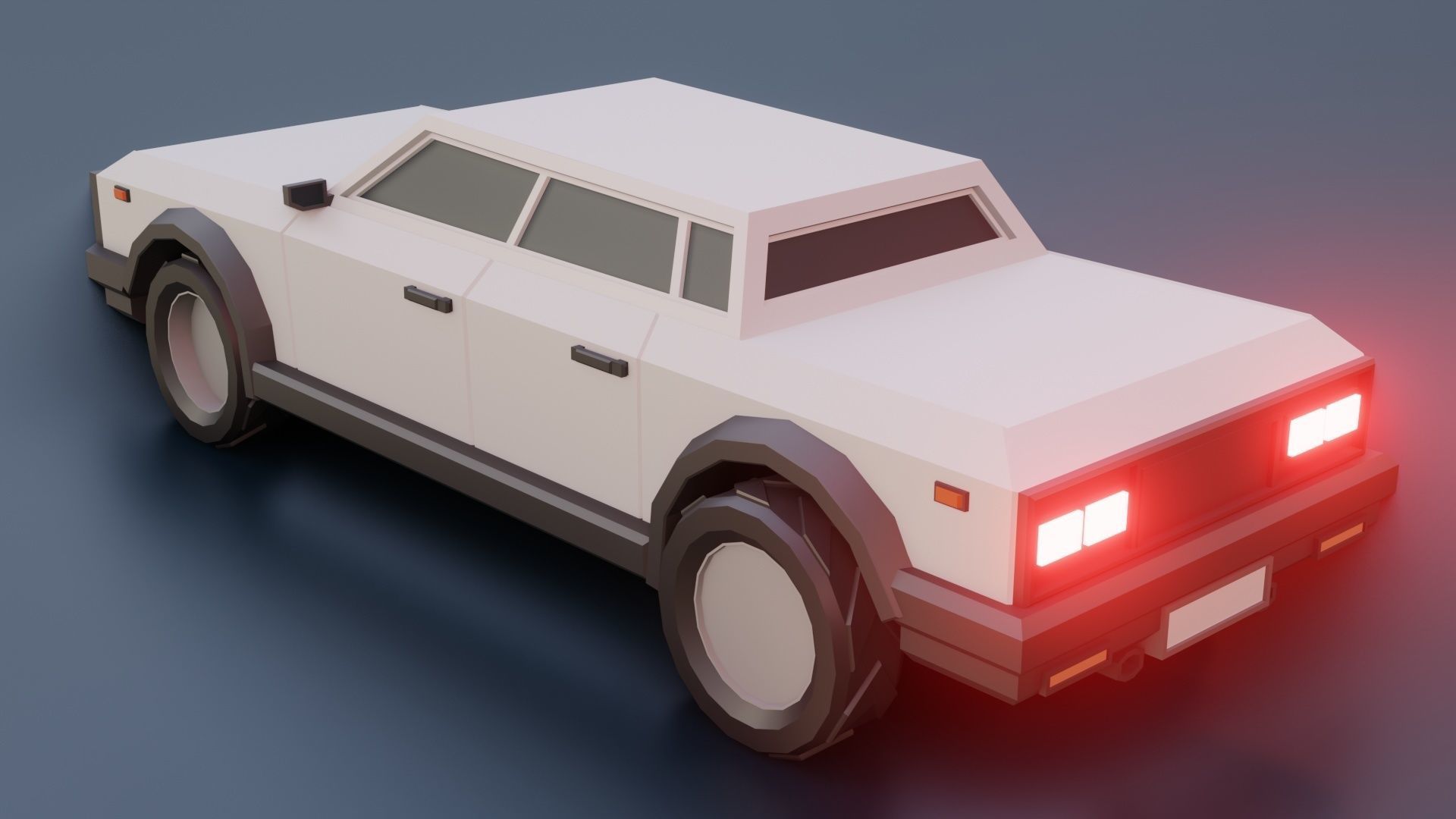 low poly cars vol 09 lowpoly Low-poly 3D model_4