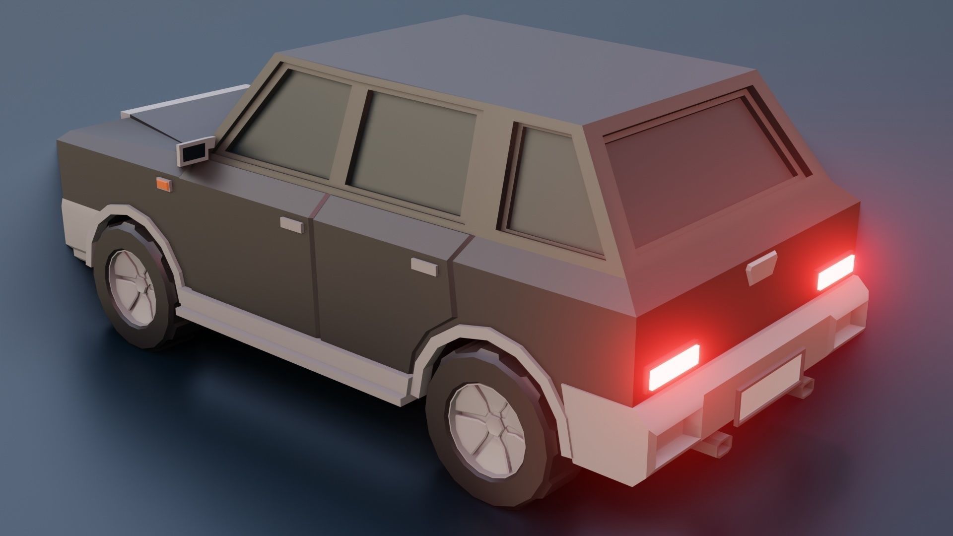 low poly cars vol 09 lowpoly Low-poly 3D model_13