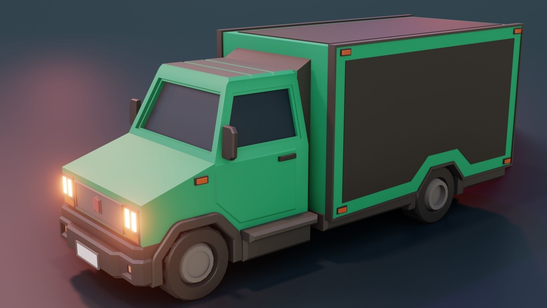 low poly cars vol 09 lowpoly Low-poly 3D model_34