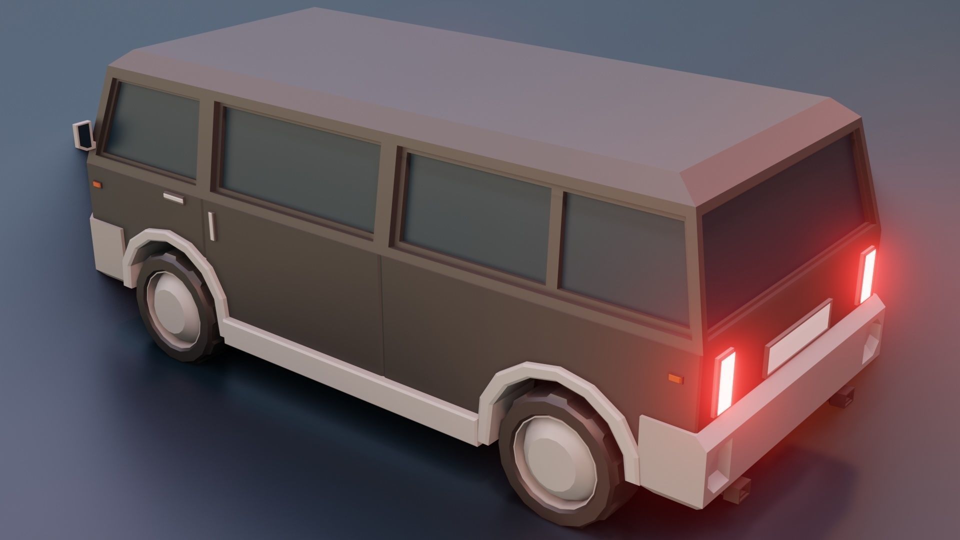 low poly cars vol 09 lowpoly Low-poly 3D model_26