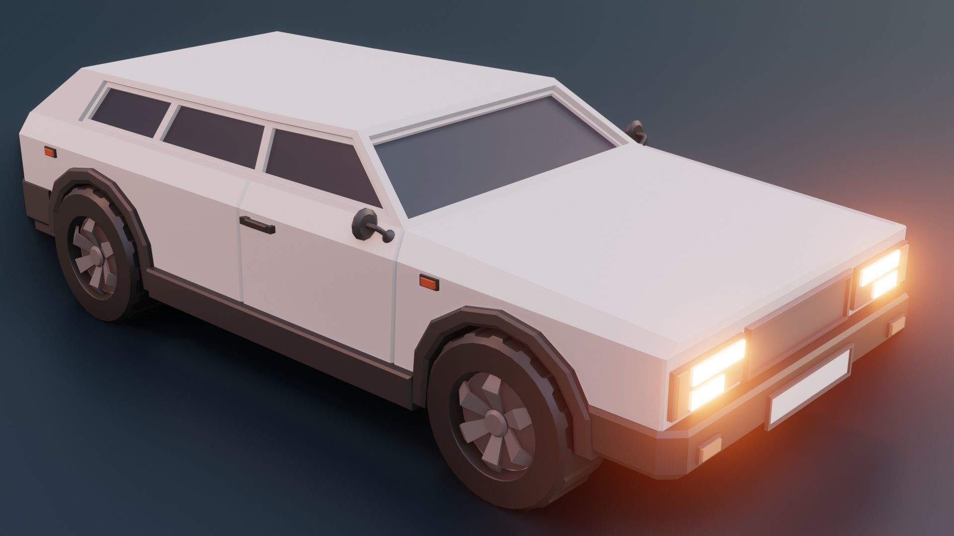 low poly cars vol 09 lowpoly Low-poly 3D model_17