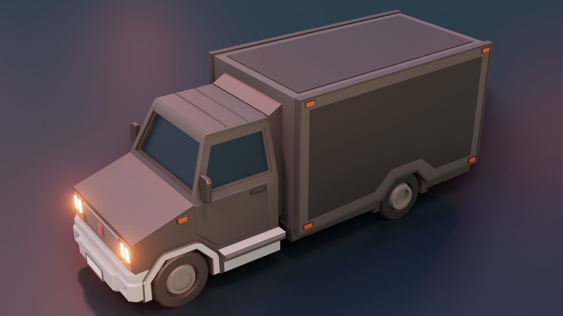 low poly cars vol 09 lowpoly Low-poly 3D model_33
