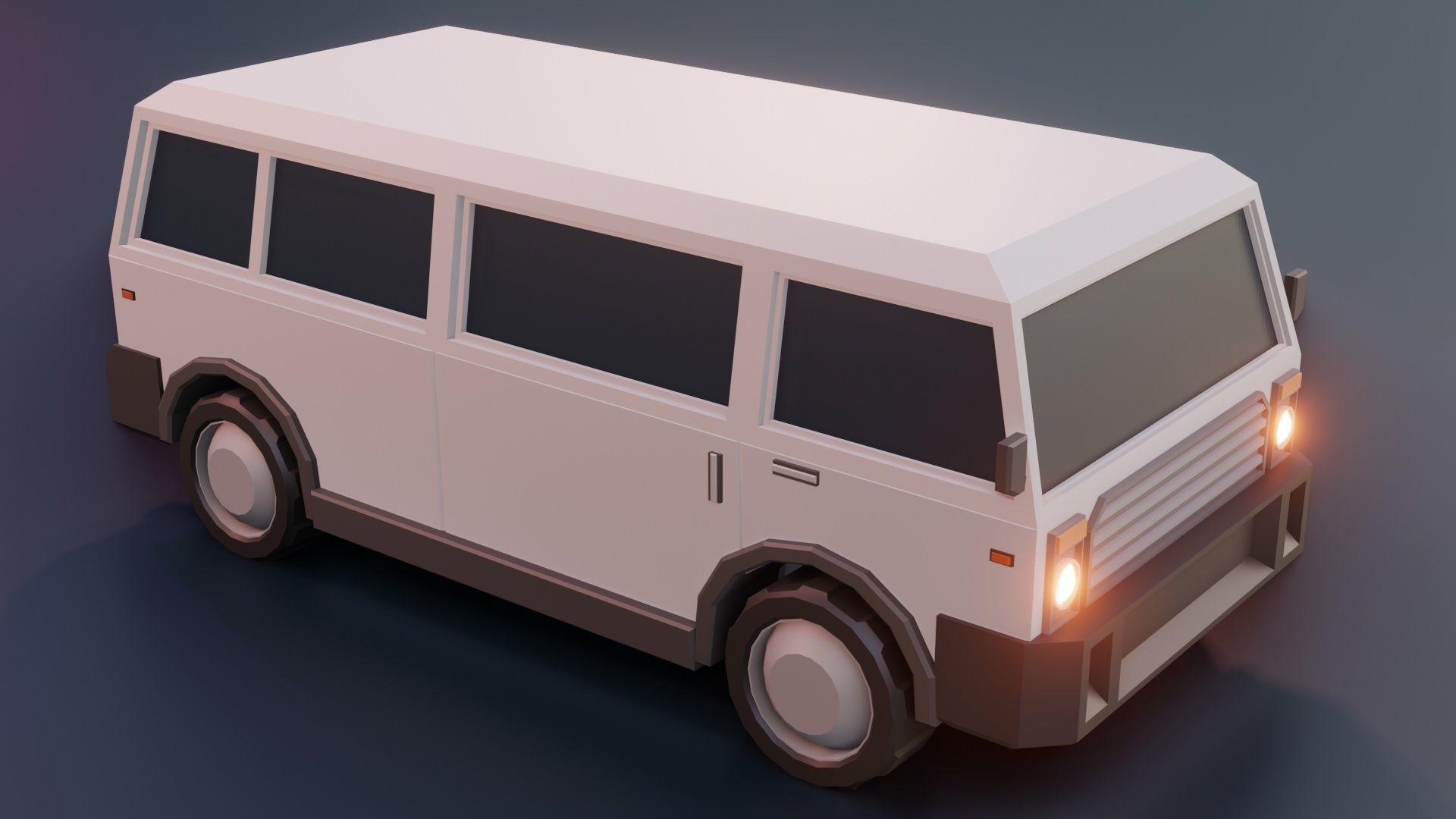 low poly cars vol 09 lowpoly Low-poly 3D model_24