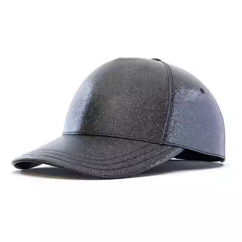 Leather Baseball Cap