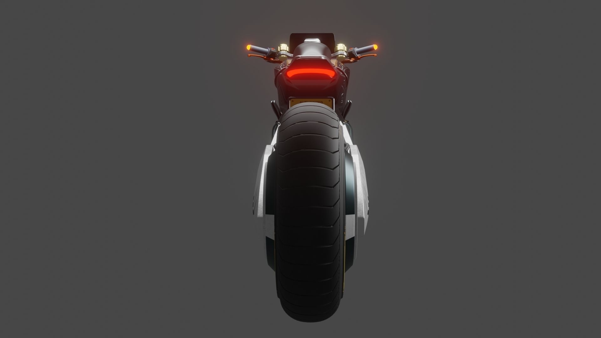 Sci-Fi concept Bike 3D model_21