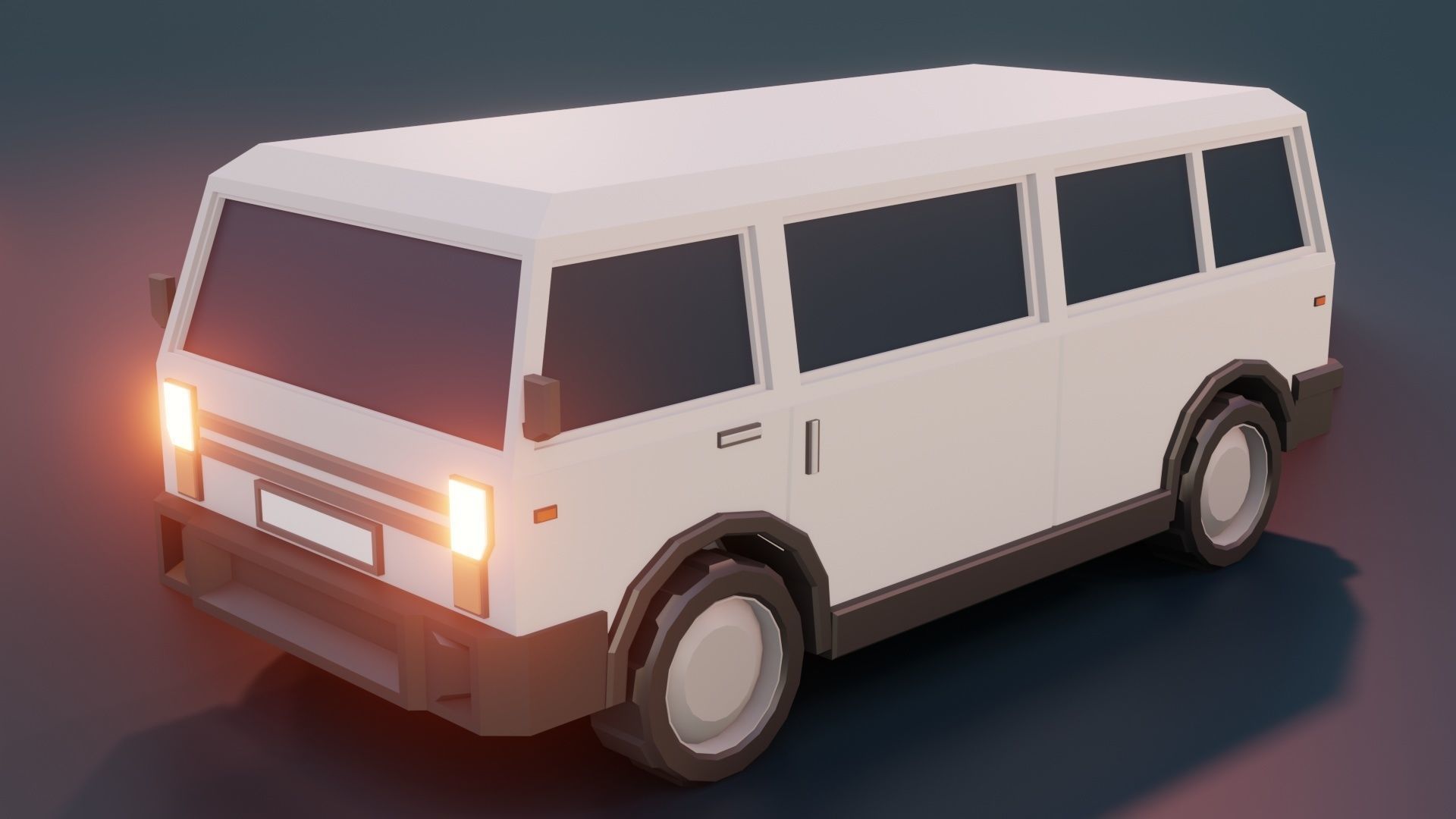 low poly cars vol 10 lowpoly Low-poly 3D model_22