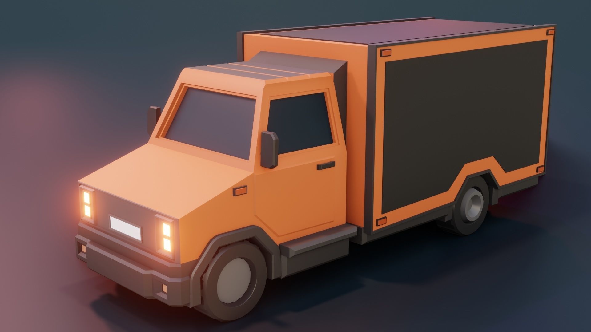 low poly cars vol 10 lowpoly Low-poly 3D model_33