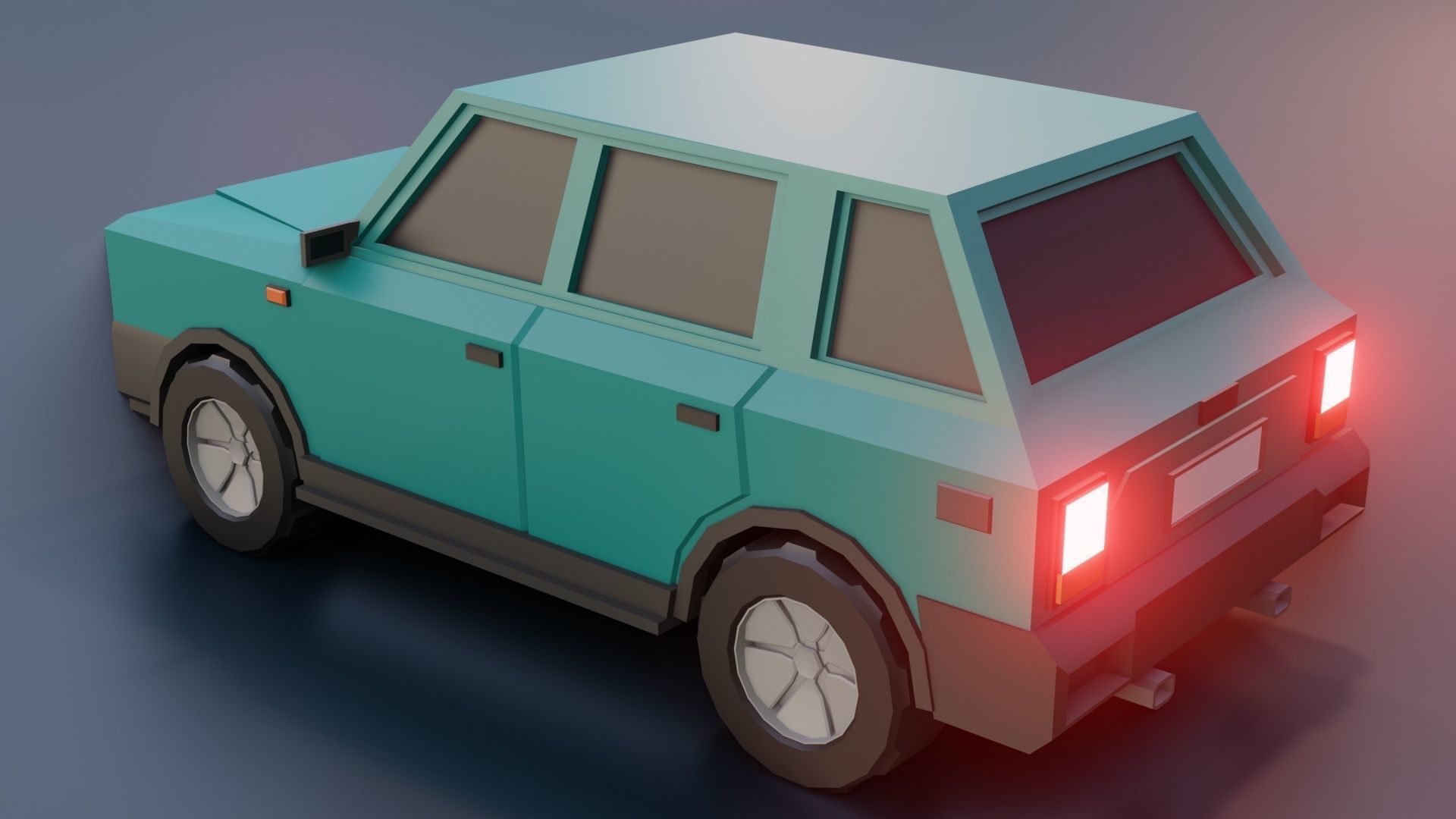 low poly cars vol 10 lowpoly Low-poly 3D model_13