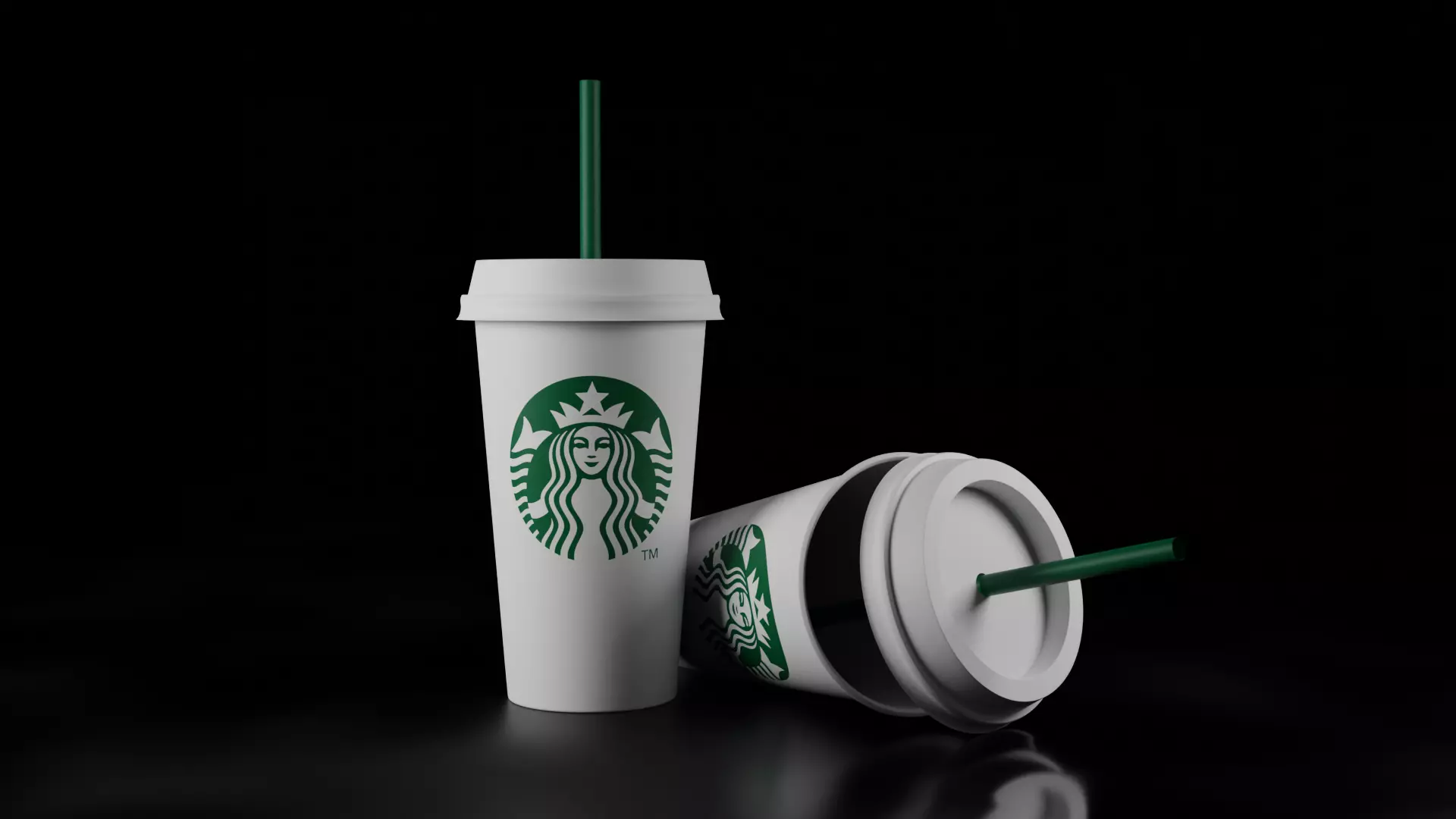Starbucks Coffee Cup 3D model_0