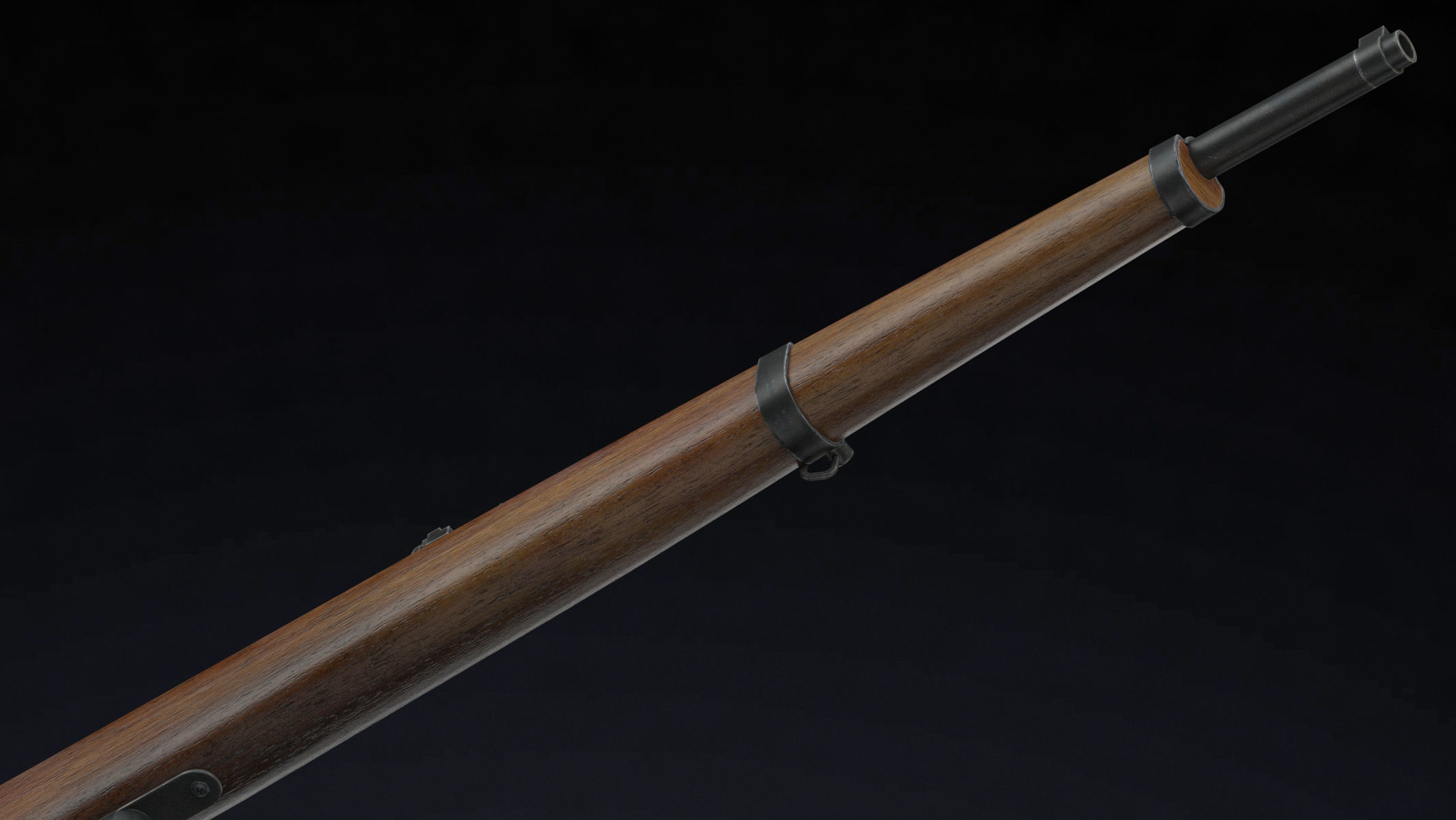 Destroyer carbine Low Poly Low-poly 3D model_7