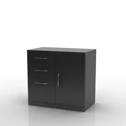Black Storage Cabinets