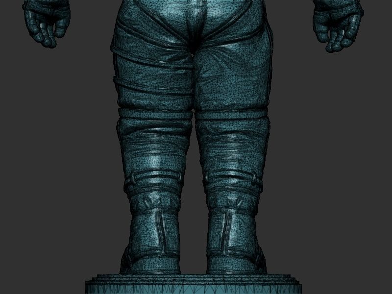 Space suit model 3D print model_21