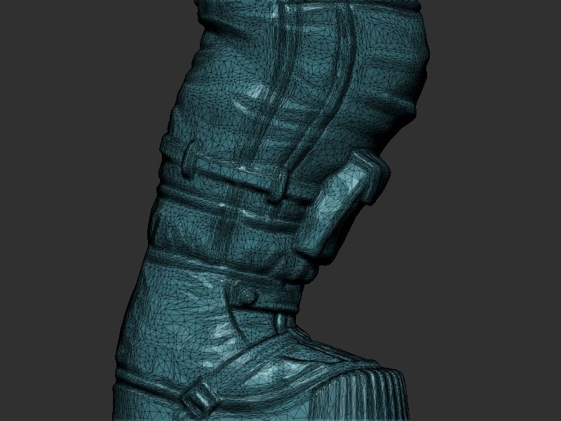 Space suit model 3D print model_20