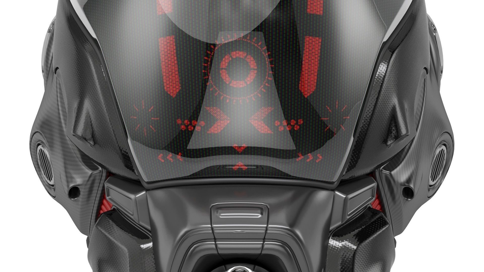 Sci-Fi Helmet 3D model_17