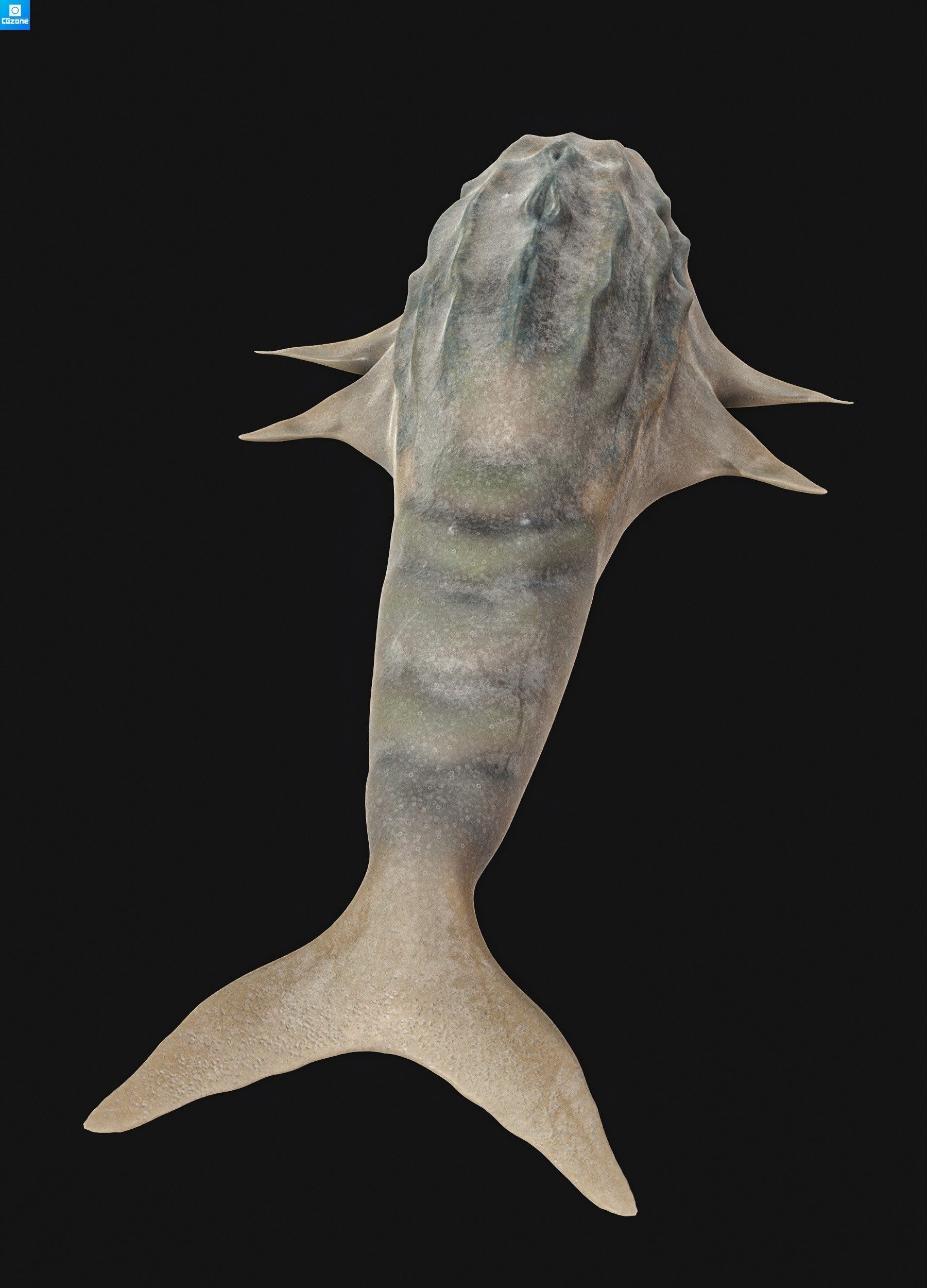 Sea monster 3D model_6