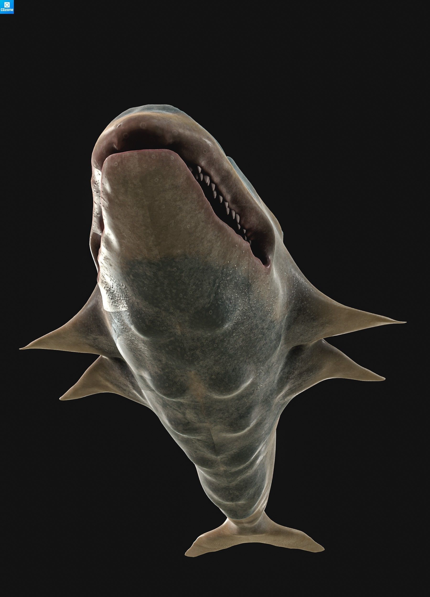 Sea monster 3D model_8