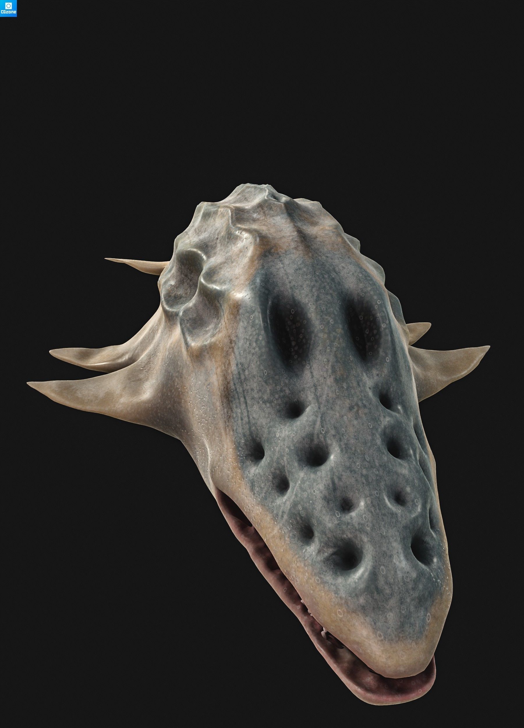 Sea monster 3D model_7
