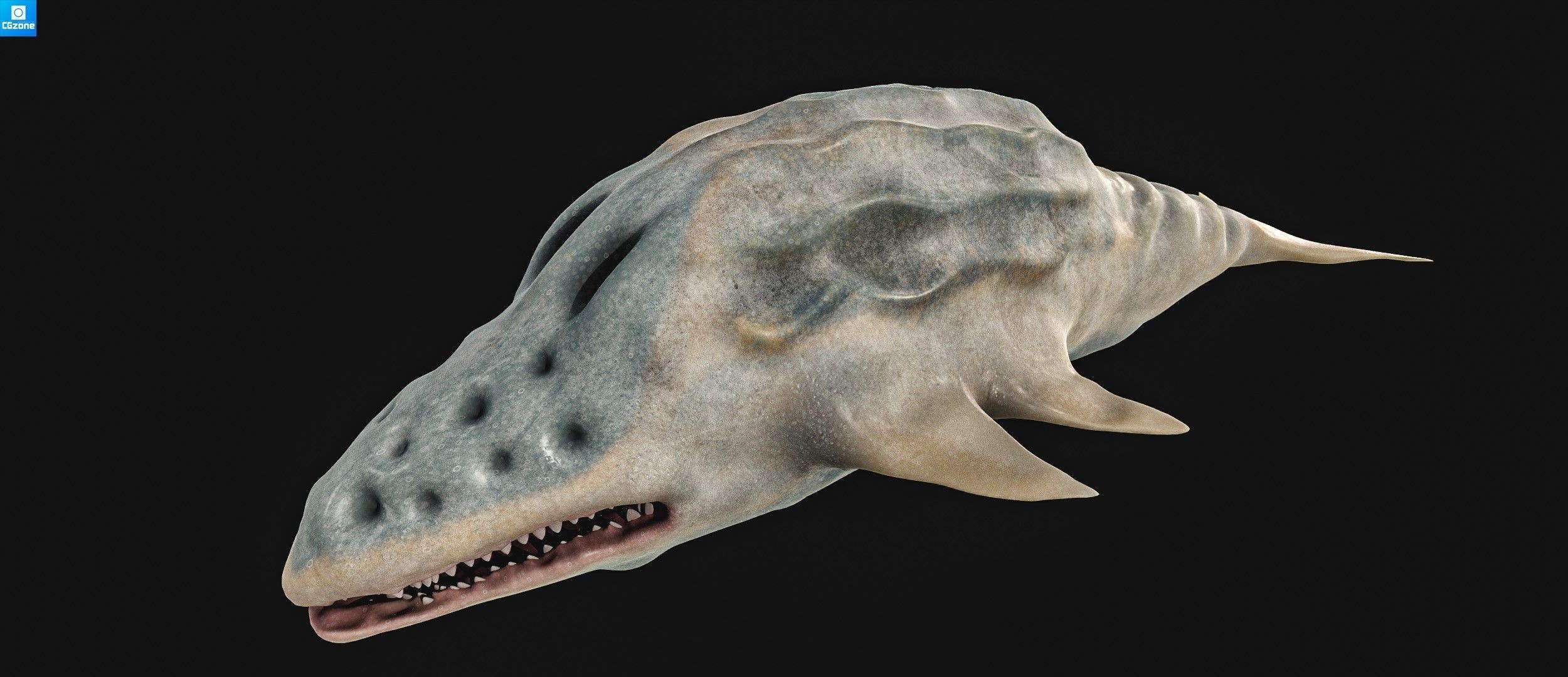 Sea monster 3D model_11
