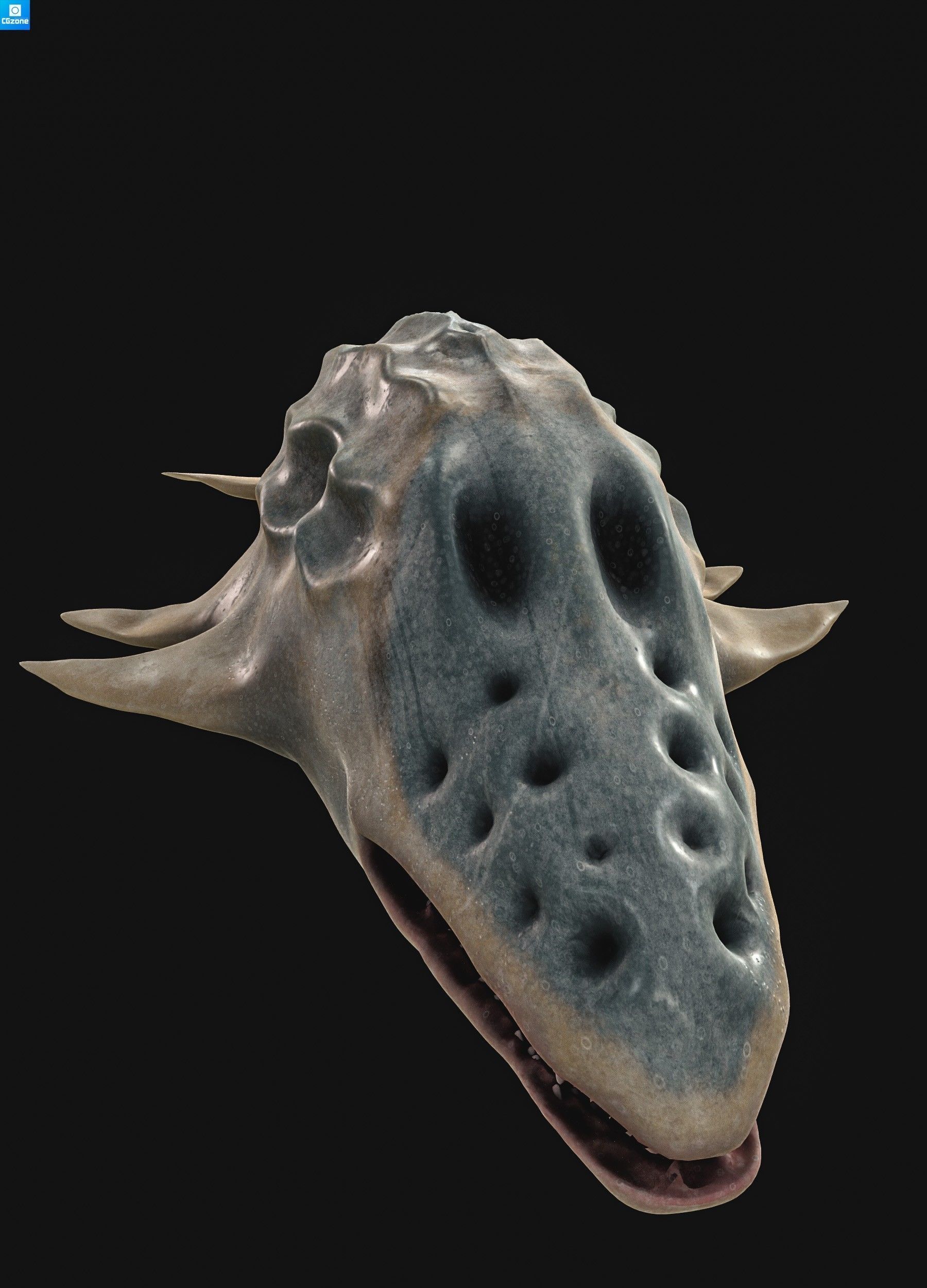 Sea monster 3D model_14