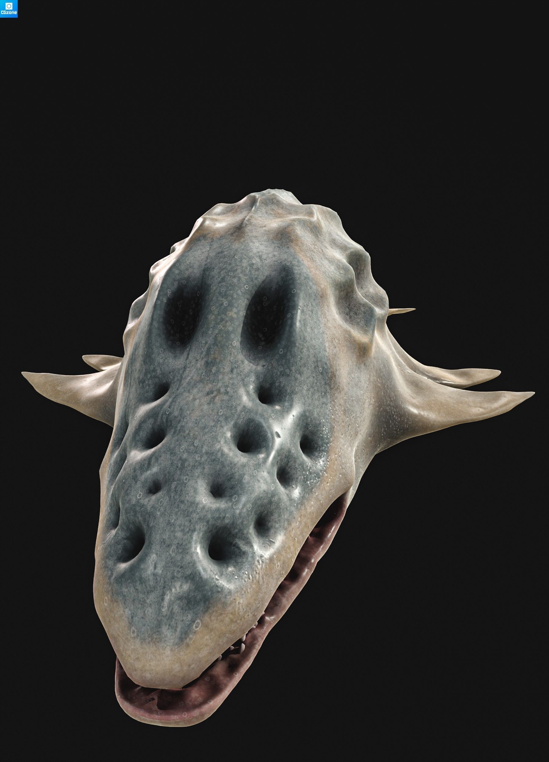 Sea monster 3D model_1