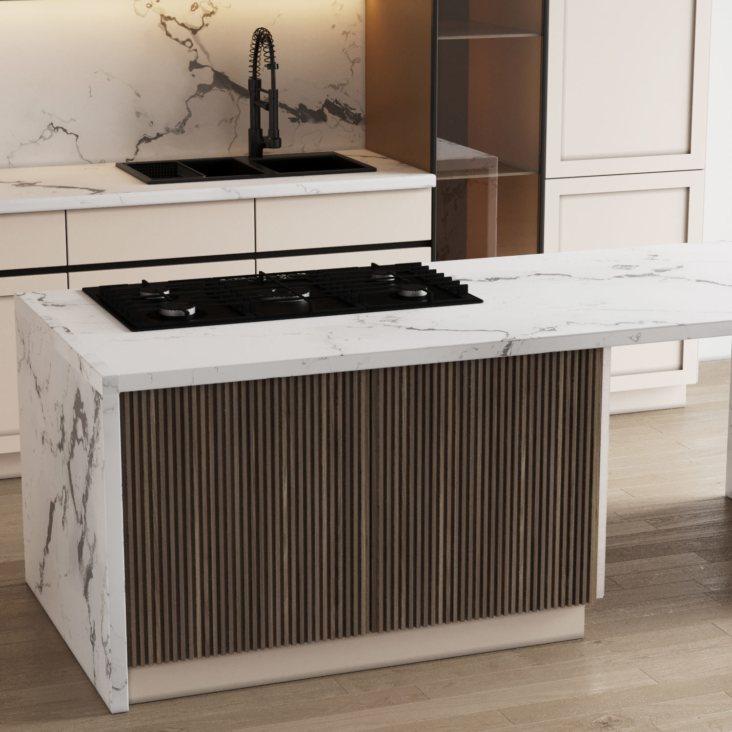 Kitchen 017 3D model_2