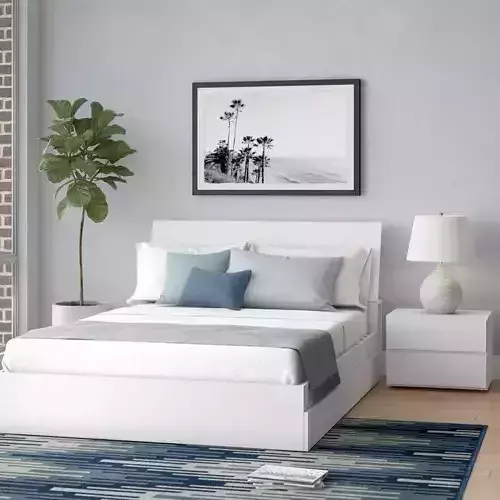 Kumail Platform Bedroom Set