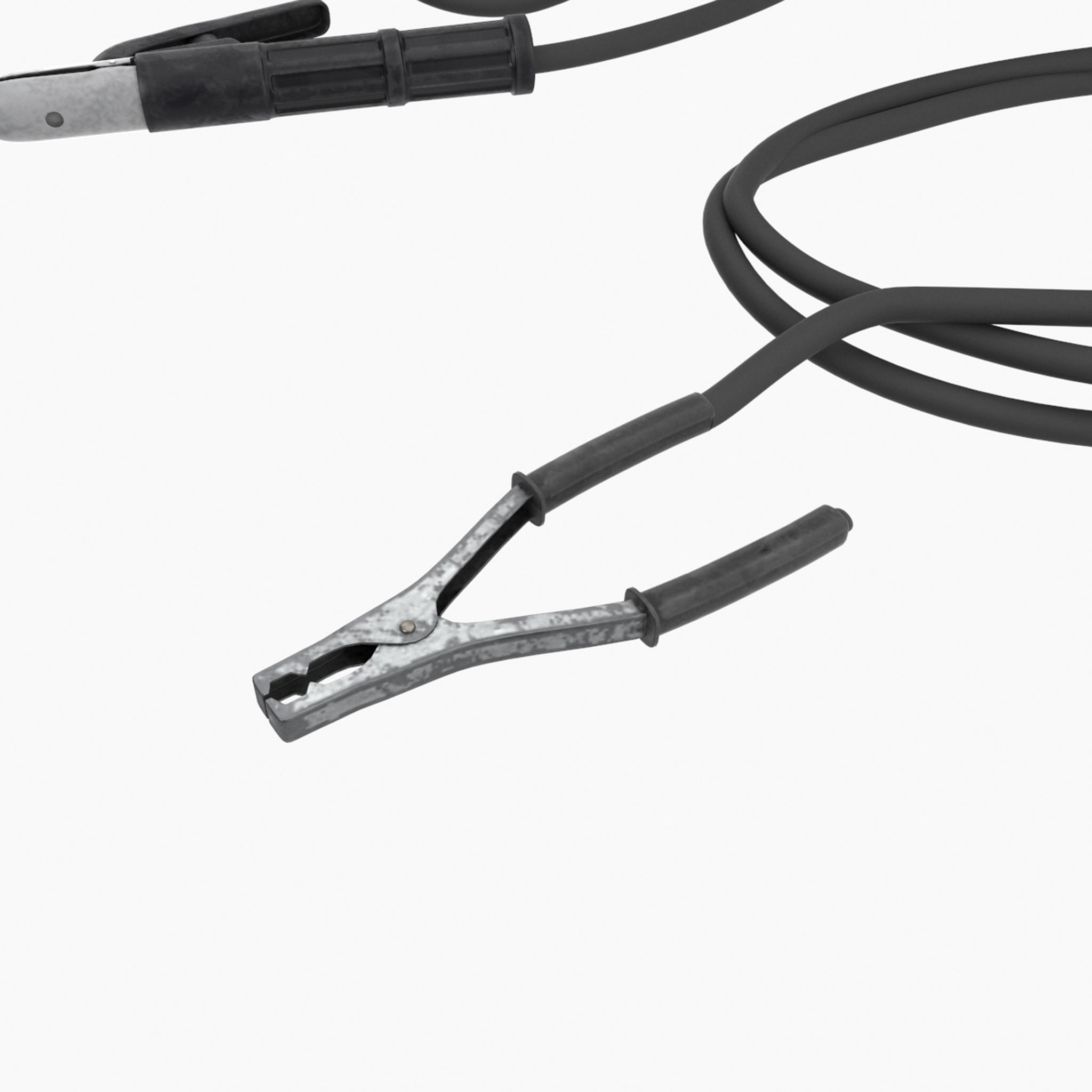 New red painted weld machine industrial tool  nanite ready da1 3D model_8