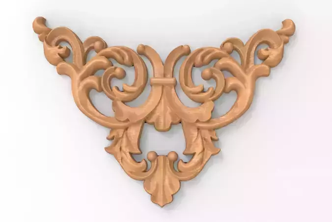 Floral Wood Carving for Furniture - 57