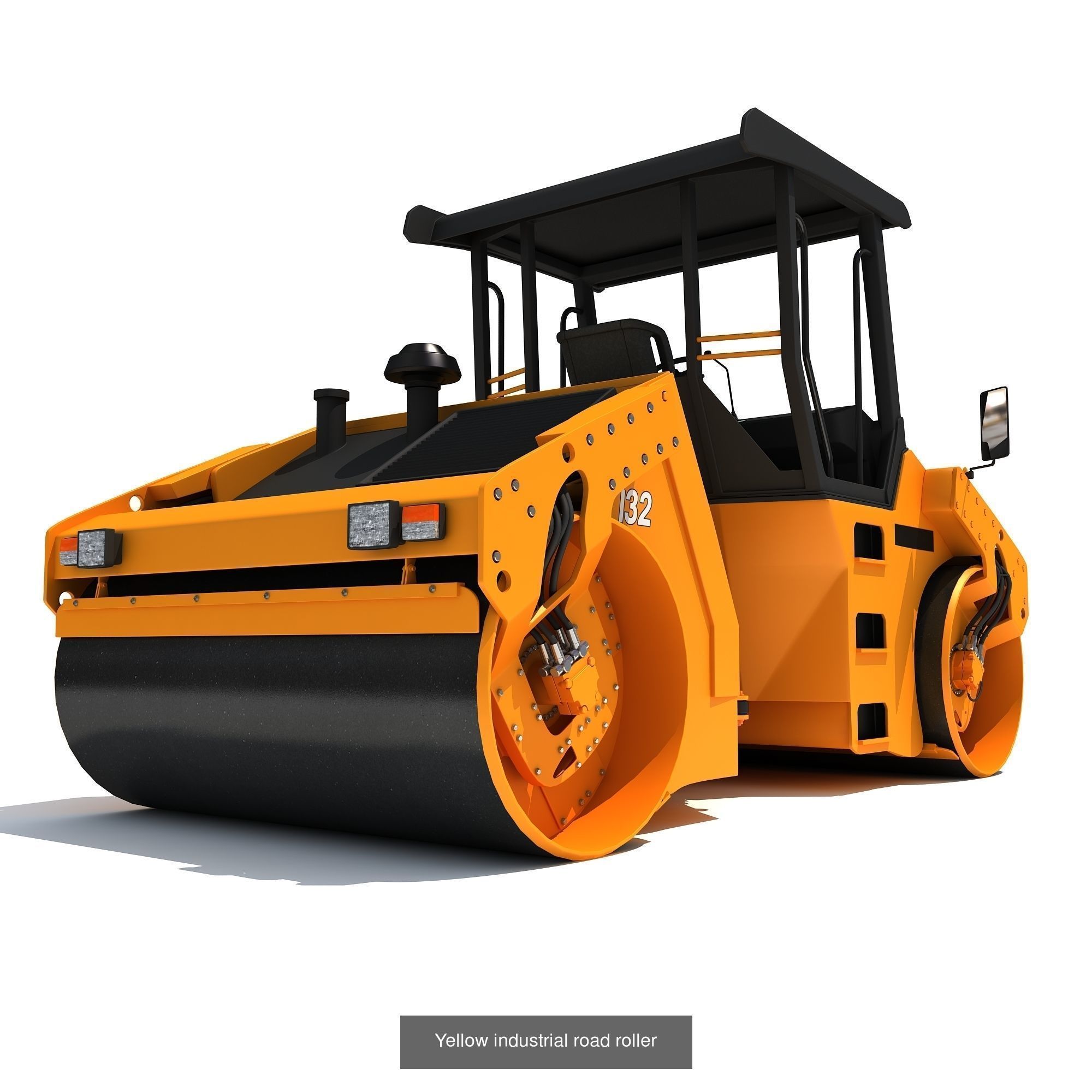Heavy Construction Machinery 3D Model Collection_5