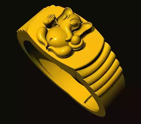 ganesh ganesha ring