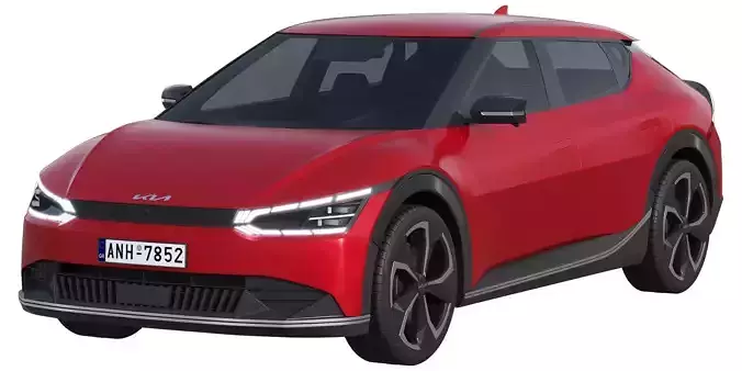 Kia EV6 AIR 2022 3D model