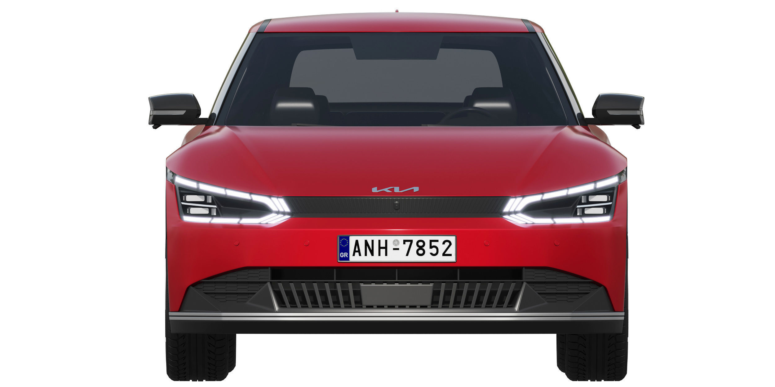 Kia EV6 AIR 2022 3D model_6