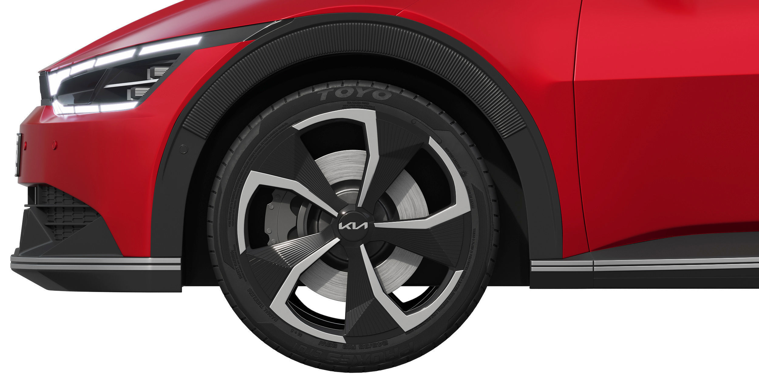 Kia EV6 AIR 2022 3D model_10