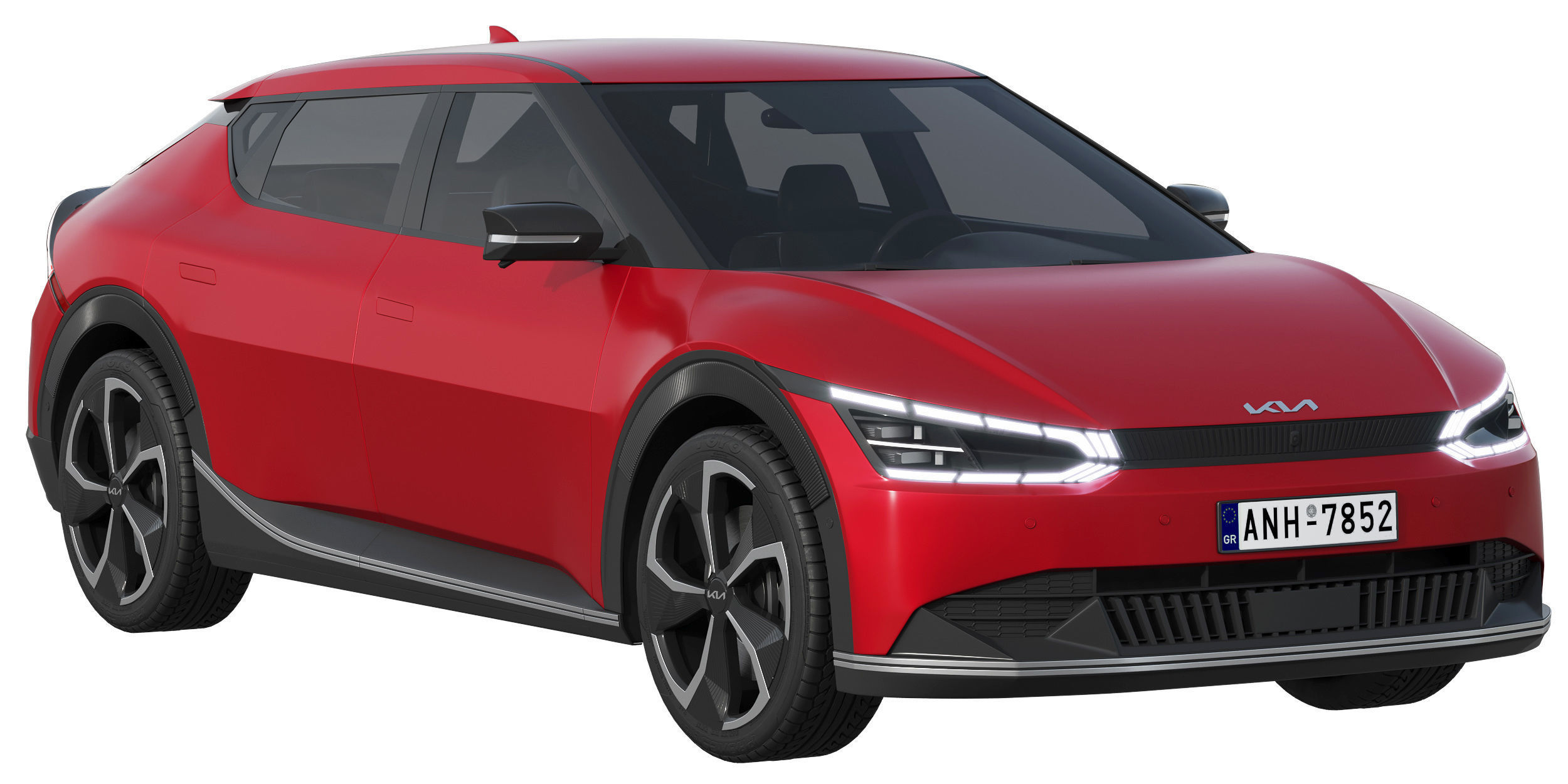 Kia EV6 AIR 2022 3D model_1