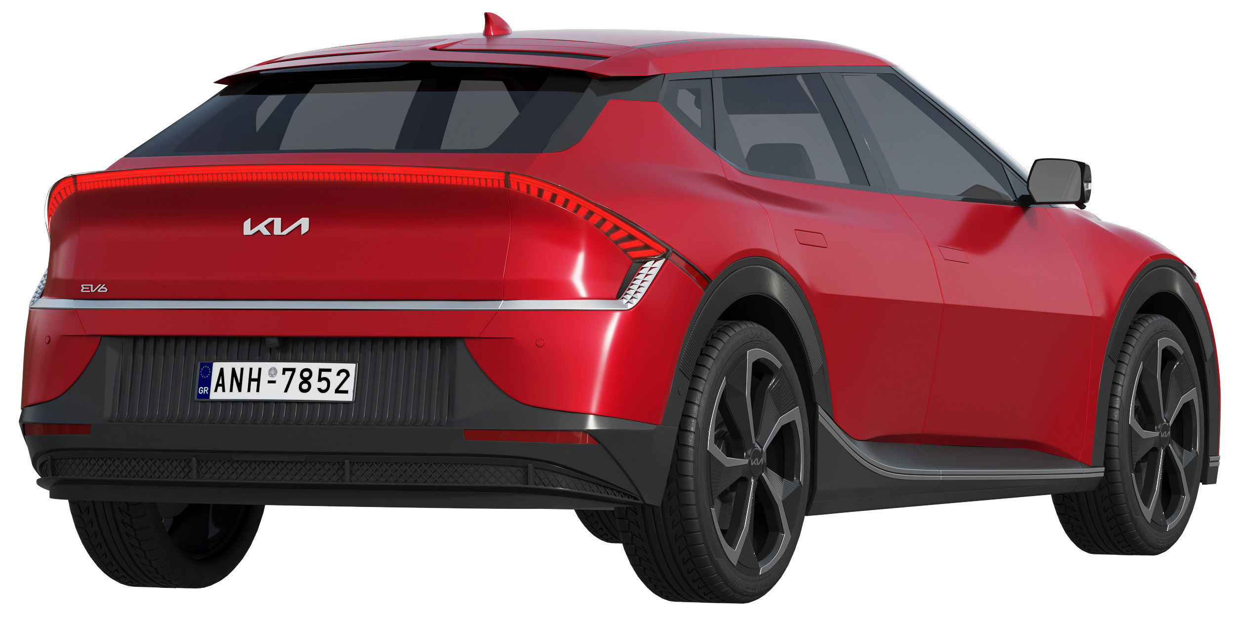 Kia EV6 AIR 2022 3D model_3