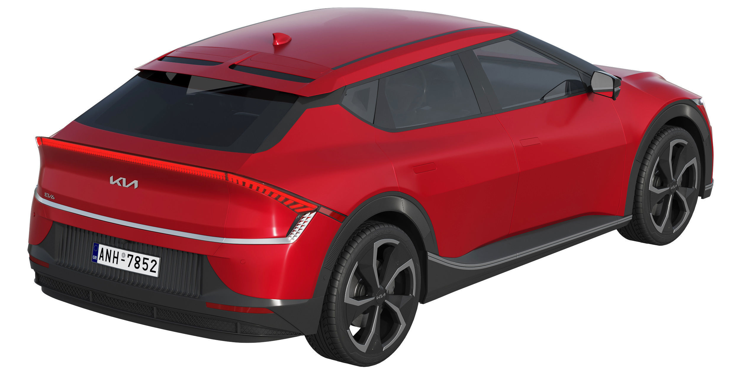 Kia EV6 AIR 2022 3D model_4