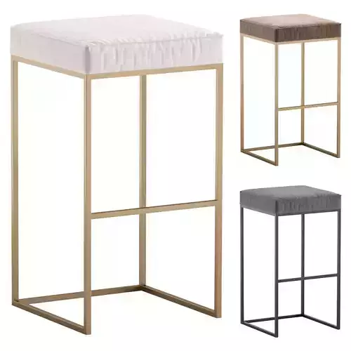 Bar Stool SIMPL by Cazarina Interiors 3 Colors Version