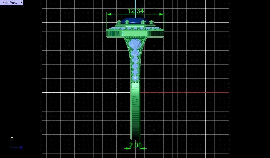 solitaire ring  3D print model_16