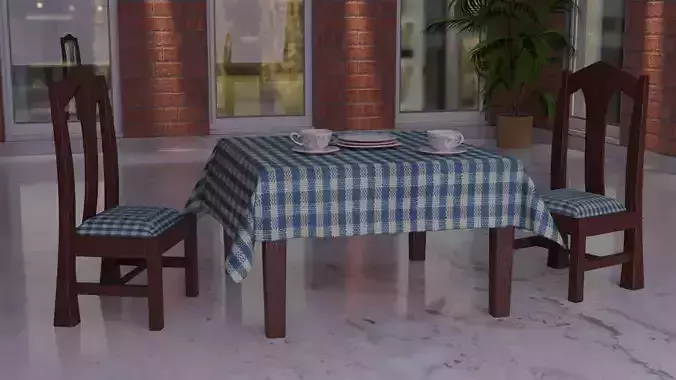 table n chair set wood furniture