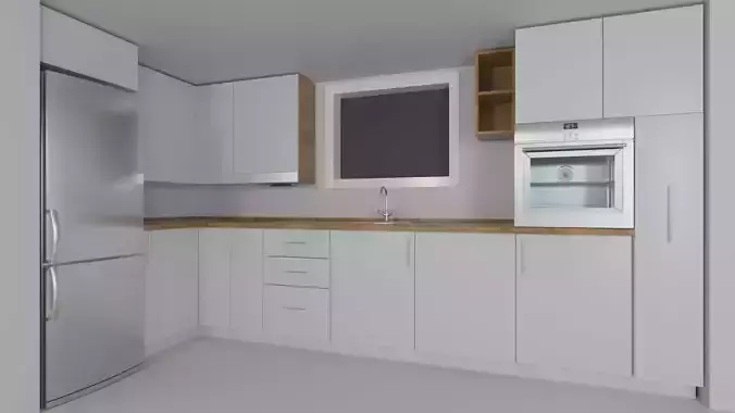Modern Kitchen 1 