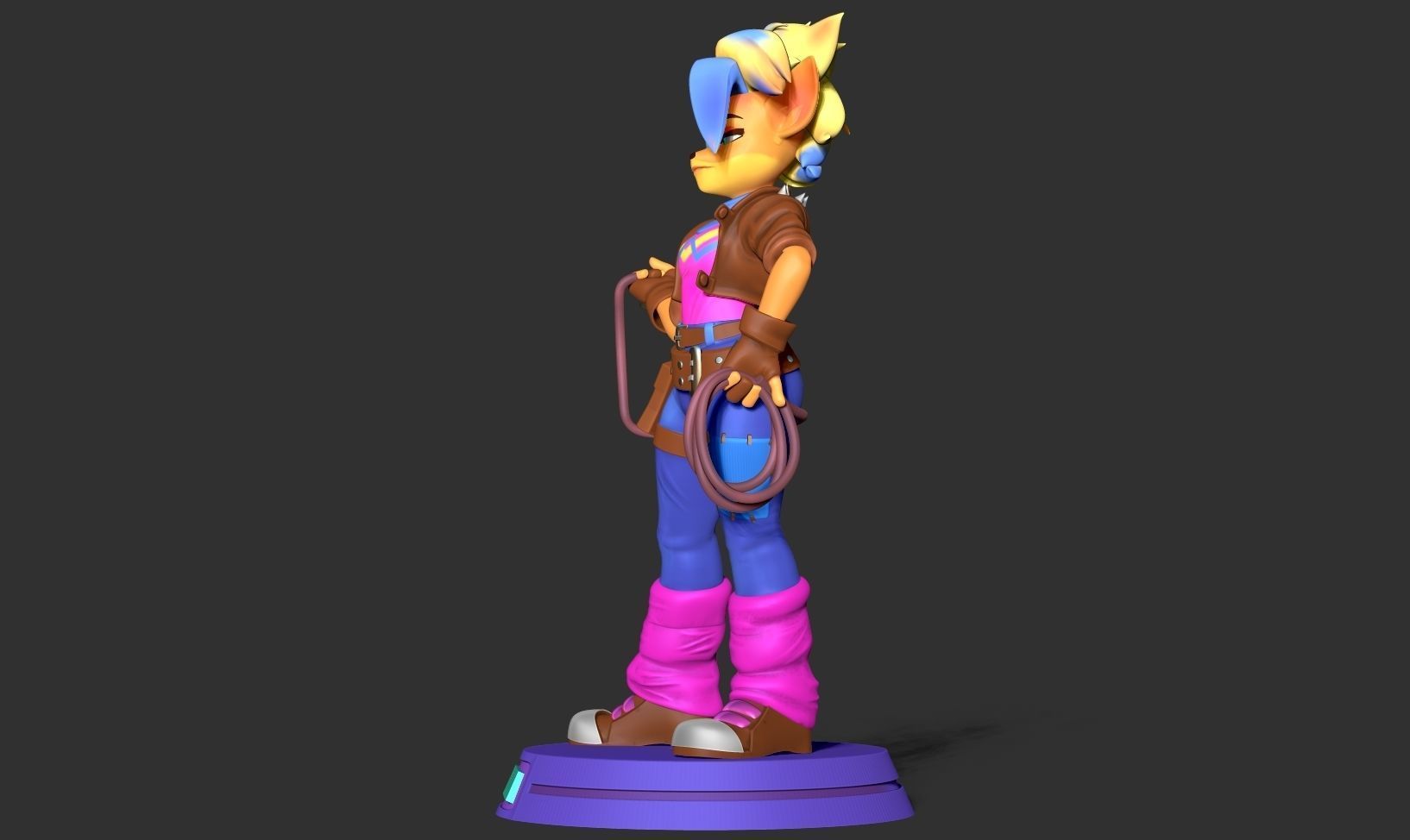 Tawna - Crash Bandicoot Fanart 3D print model_11