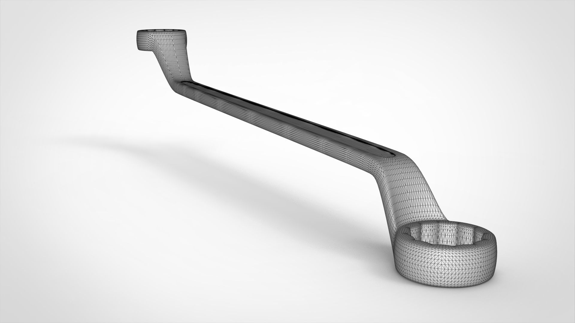 Box Wrench 3D model CGTrader